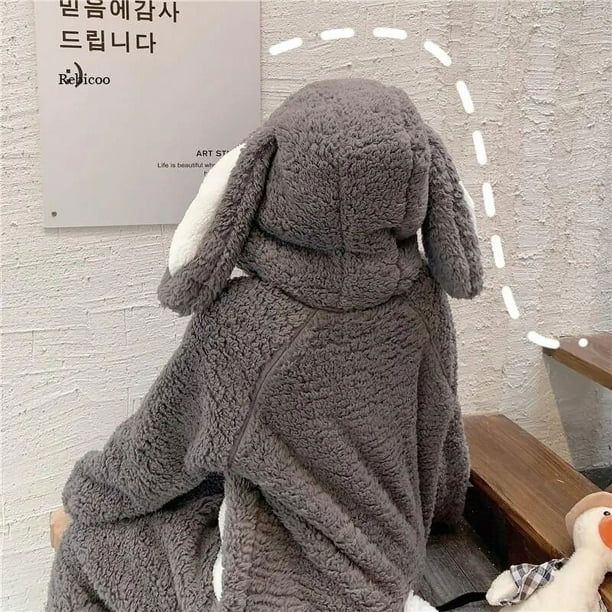 Winter Thicken Onesie Pajamas Women Warm Plush Kawaii Animal Rabbit One Piece Cosplay Bunny Homewear Sleepwear Jumpsuit Costume Walmart
