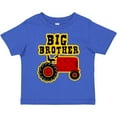 thumbnail image 3 of Inktastic Red Tractor Big Brother Boys Toddler T-Shirt, 3 of 5