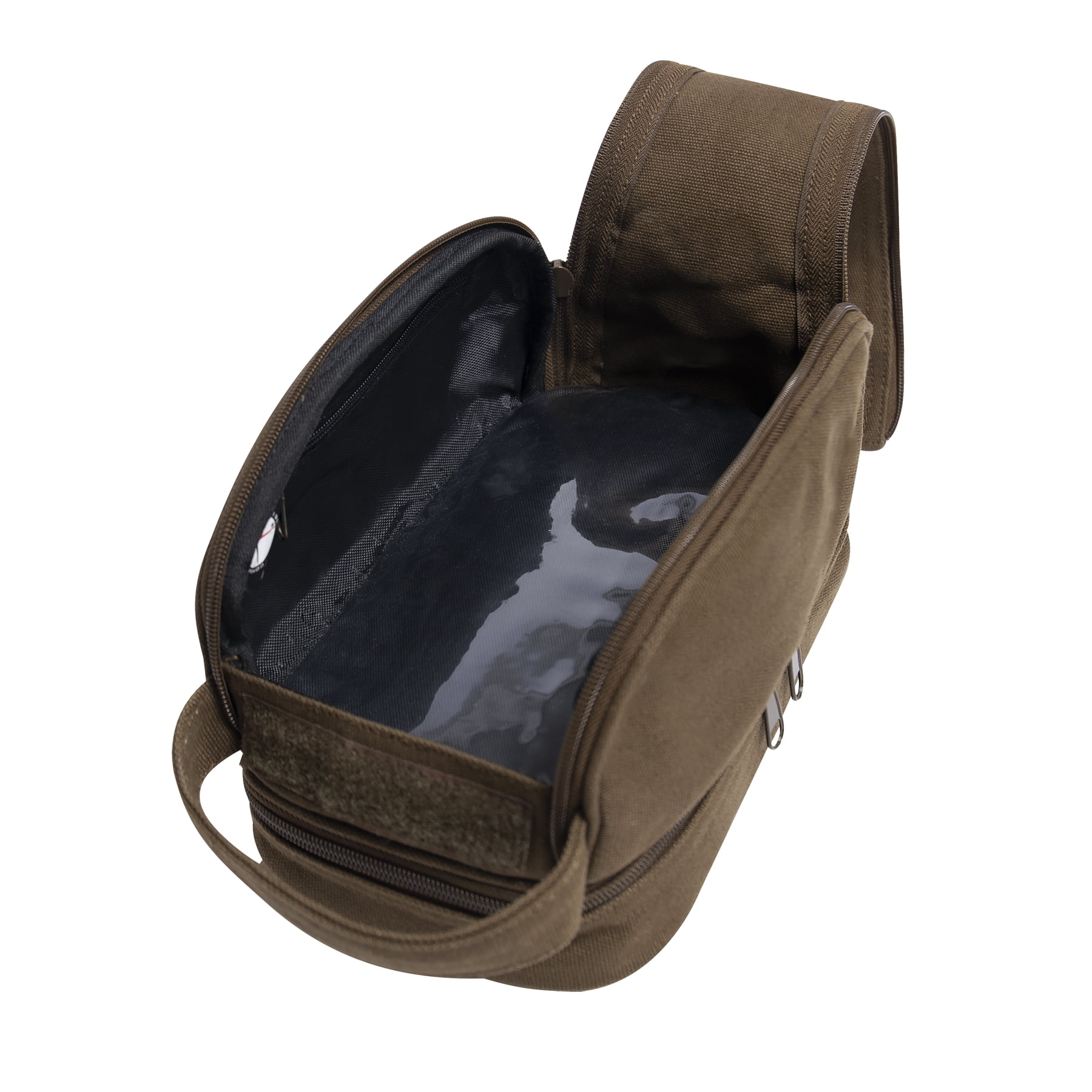 20548 Deluxe Canvas Travel Kit, Earth Brown - One Size