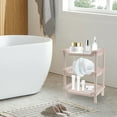 thumbnail image 1 of Estantería de almacenamiento rectangular de 3 capas | Estante organizador de baño de plástico | De pie | Polivalente para cocina/baño | Diseño estable y duradero | Ahorro de espacio | 1 paquete, 1 of 6