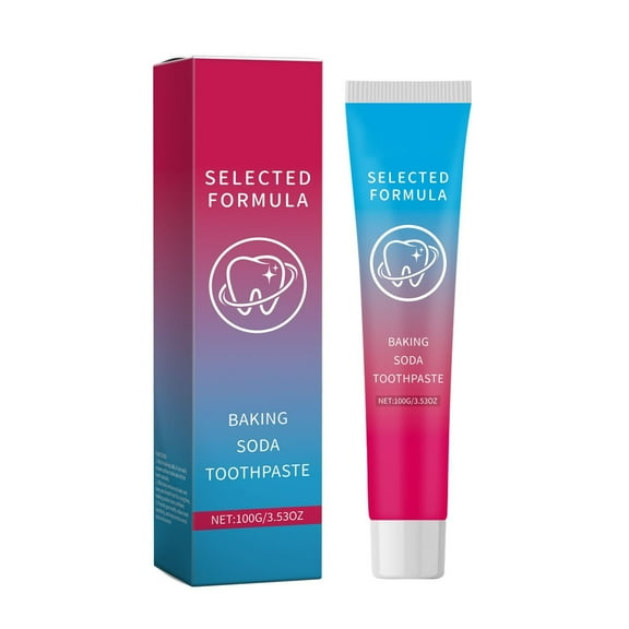 HHBEAUTY Fluoride Free Toothpaste - Baking Soda - Herbal & Mineral Formula, Vegan-Friendly, Cruelty-Free, Fights Cavities & Removes Stains, Dry Mouth Relief