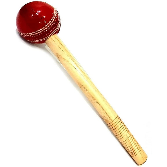 OdontoMed2011 Bat Mallet-Leather 'Ball - Knocking New Cricket Bats Before Playing - Latest Bat Mallet-Leather Ball
