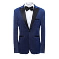 thumbnail image 4 of WEAIXIMIUNG Carnaval Masculin Brillant Coupe Ajustée Veston Mariage Spectacle Robe Homme Complet, 4 of 9