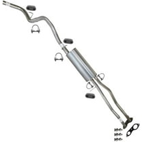 Northeastern Exhaust Stainless Steel H Pipe Muffler Tail Pipe Fits 1996–1999 Chevrolet C1500 & C2500 5.7L, Chevrolet K1500 1996–1999 5.7L Truck – Direct Fit