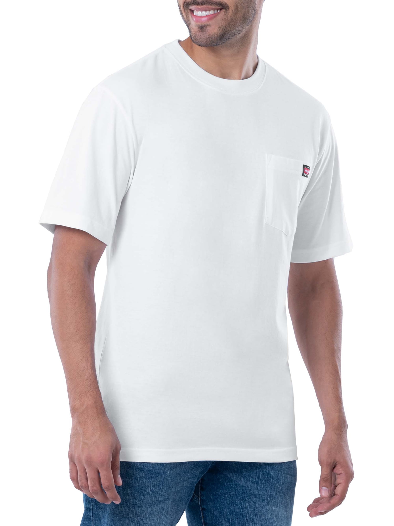 Wrangler Workwear Men's Short Sleeve Pocket T-Shirt 