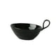 thumbnail image 4 of Tazón de cereales, tazón de postre, tazón de pasta con asa, porcelana cerámica antideslizante negro, 4 of 9