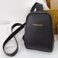 thumbnail image 1 of Bolso de pecho informal Bolso bandolera de dama de moda Color sólido para niñas adolescentes (Negro) Sywqhk Para Estrenar, 1 of 8