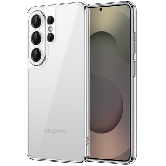 JETech Case for Samsung Galaxy S26 Ultra, Non-Yellowing Bumper Cover, Anti-Scratch PC Back (Clear)