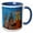 Blue/White, variant on 3drose, Holiday Lights at Twilight, Christmas Market, Mainz, Germany, 11oz Magic Transforming Mug