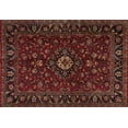 thumbnail image 1 of Ahgly Company Indoor Rectangle Traditional Chestnut Brown Persian Area Rugs, 5' x 8', 1 of 6