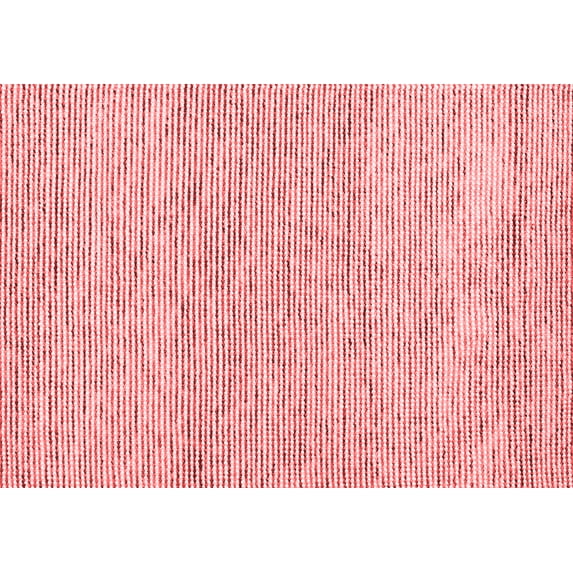Ahgly Company Indoor Rectangle Abstract Red Contemporary Area Rugs, 8' x 12'