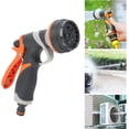 thumbnail image 3 of Pistola de agua de alta presión pulverizadora de boquilla de mangueras de jardín de 4 piezas, con conector G1 / 2, para plantas y verduras, 3 of 7