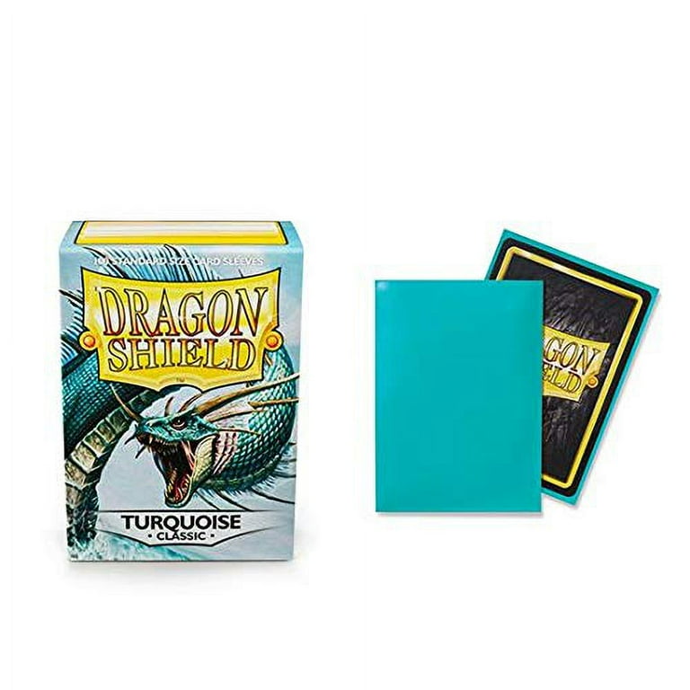 5 Packs Dragon Shield Classic Turquoise Standard Size 100 ct Card Sleeves  Value Bundle! - Walmart.com