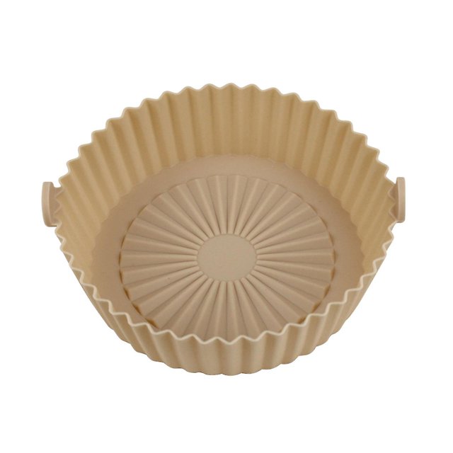 Reusable Air Fryer Silicone Pot, Heat-resistant Non-stick Baking BasketL Size