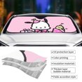 thumbnail image 5 of Windshield Sun Shade Foldable Car Front Window Sunshade For Car Suv Trucks Vans - Best Heat Shield Blocker Visor Cover Blocks Uv Rays And Keeps Your Vehicle Cool-Medium, 5 of 5