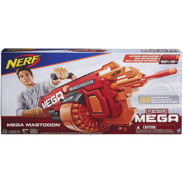 Cría Todavía Ciro Nerf N-Strike Mega Mastodon Blaster - Walmart.com