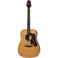thumbnail image 3 of Sawtooth Acoustic Guitar with Padded Case, Tuner, Stand, Strap & Picks - Dreadnought Folk Guitar with Spanish Pickguard, 3 of 12