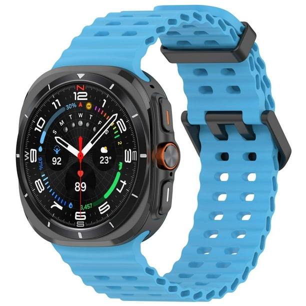 Correa de silicona de repuesto para reloj inteligente. Correa duradera, suave y cómoda.