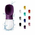 thumbnail image 1 of WePet Bouteille d'Eau Portable pour Chien, 350 ml, Distributeur d'Eau Étanche avec Distributeur d'Eau pour Animaux de Compagnie Marche Extérieure, Randonnée, Voyage, Plastique de Qualité Alimentaire, 1 of 6