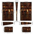 thumbnail image 3 of Wooden Bookshelf PS5/PS5 Pro/PS5 Slim Digital Disc Skin Sticker For Console And Controller Skins, 3 of 7