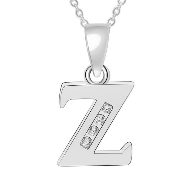 Moda mujer regalo 26 letra inglesa nombre cadena colgante collares joyería Wmkox8yi sjalhkljlk5704