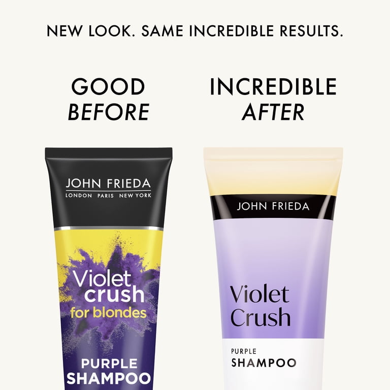 John Frieda Violet Crush Purple Shampoo For Blondes photo 2