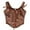 Brown, variant on Womens Corset Tops Renaissance, Fashion Women Style Solid Color Backless Ribbon Waist Camisole Shapewear New Bustier Corset for Plus Size Women Style B-66 Brown M