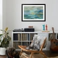 thumbnail image 4 of Art.com Pastel Blue Sea Art Print by Silvia Vassileva, Black Frame Wall Art, 44" x 32", 4 of 5