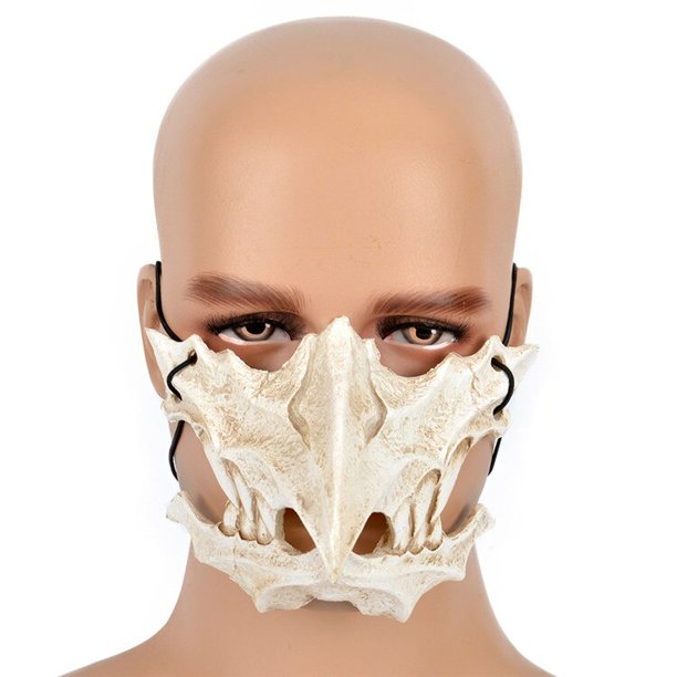 Máscara de Dios dragón japonés, respetuoso con el medio ambiente y Natural, disfraz de Halloween Unisex de PU, Animal Tiger Tengu Yasha Tiger Prop1 Deng Xun unisex