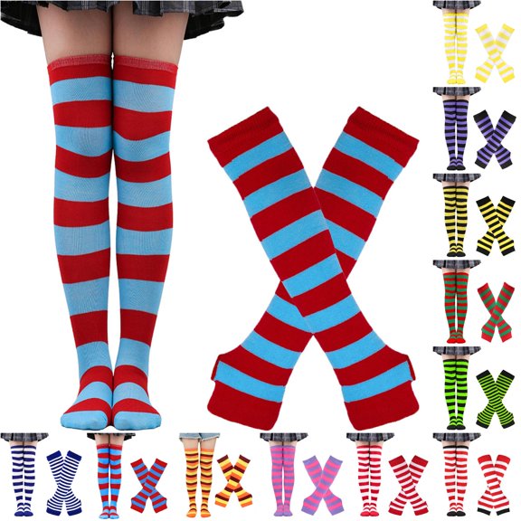 Extra Long Thermal Knit Socks Over Knee Winter Warm Soft Thick Cold Weather Indoor Outdoor Cozy Daily Casual Party Comfortable Stretch Fit