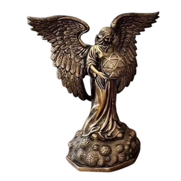 Figura de resina Estatua de ángel Colección Artesanía Obra de arte Regalo Adorno de mesa para M