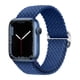 thumbnail image 5 of Adecuado para Apple Apple iwatch Correa de reloj plana para hebilla deslizante tejida de nailon arcoíris Correa elástica universal, 5 of 5