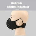 thumbnail image 6 of Outdoor Sports Half Face Cover With Replacement Washable Reusable Bandanas, Activated Carbon Filter Breathable Riding Adjustable Windproof Dust Mask for Running Motorcycle Cycling Skiing, 6 of 9