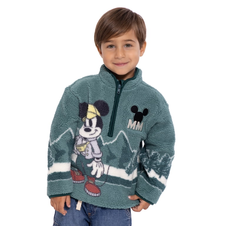 Mickey Mouse Toddler Boys Graphic Half-Zip Pullover photo 5