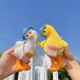 thumbnail image 6 of Mightlink Cute Duck Plush Keychain Handbag Tote Bag Pendant Purse Charm, 6 of 8