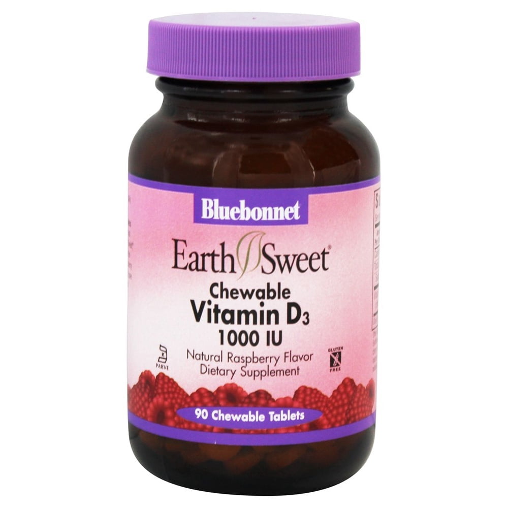 Nutrition Earth Sweet Chewable Vitamin D3 Natural