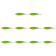 thumbnail image 1 of Señor ganchos de calamares brillantes 11 cm/13.4g de calamar horizontal artificial verde, 1 of 9