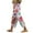 Red, variant on Travel Outfits Women Airport Women's Summer Printed Linen Drawstring Elastic Waist Pants Lightweight Straight Leg Casual Trousers With Pockets For Vacation And Women Casual Pants Suits Green M
