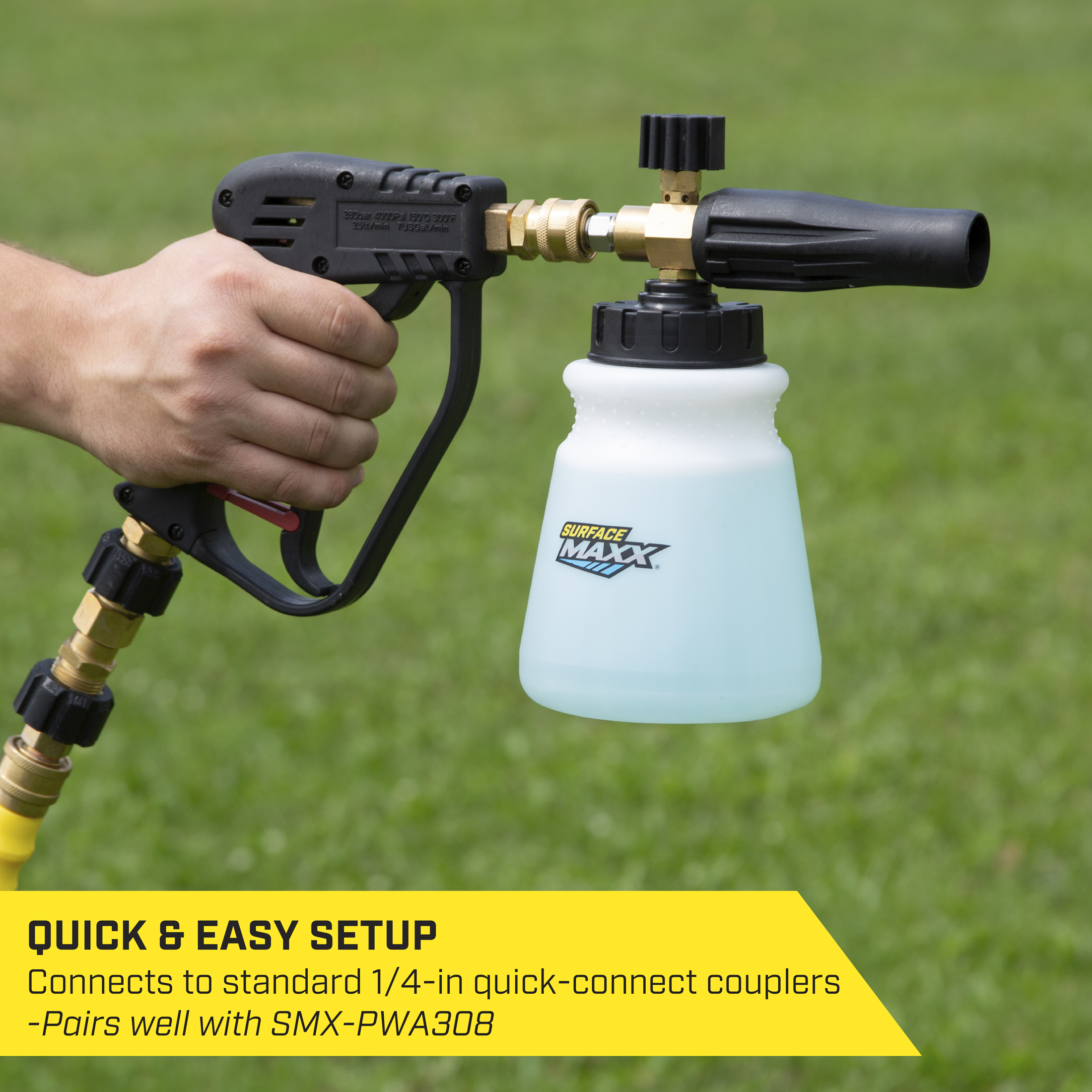 SurfaceMaxx Wide Mouth Foam Cannon
