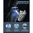 thumbnail image 5 of 4D Massage Chair Full Body:   Zero Gravity Massage Chair 4D & 2D Dual-Mechanism Black, 5 of 7