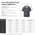 thumbnail image 5 of Fotbe Rocket Space Camisa Estampada de Manga Corta para Hombre, Casual de Verano, Estilo Playero, Sin Arrugas-X-Large, 5 of 5