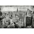 thumbnail image 3 of Allen, Kimberly 18x13 Black Modern Framed Museum Art Print Titled - Manhattan Fom The Sky, 3 of 5