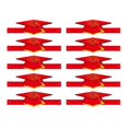 thumbnail image 1 of Pack Of 10 Paper Graduation Hat with Tassels Easy To Assemble Headwear for School Ceremonies and Celebration, 1 of 5