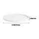 thumbnail image 3 of Organizador de estanterías giratorias de cocina | Bandeja de almacenamiento para platos giratorios de 360°, estantería multifuncional para encimeras, plástico, blanco/azul/gris, 12,8 in | Diseño, 3 of 6