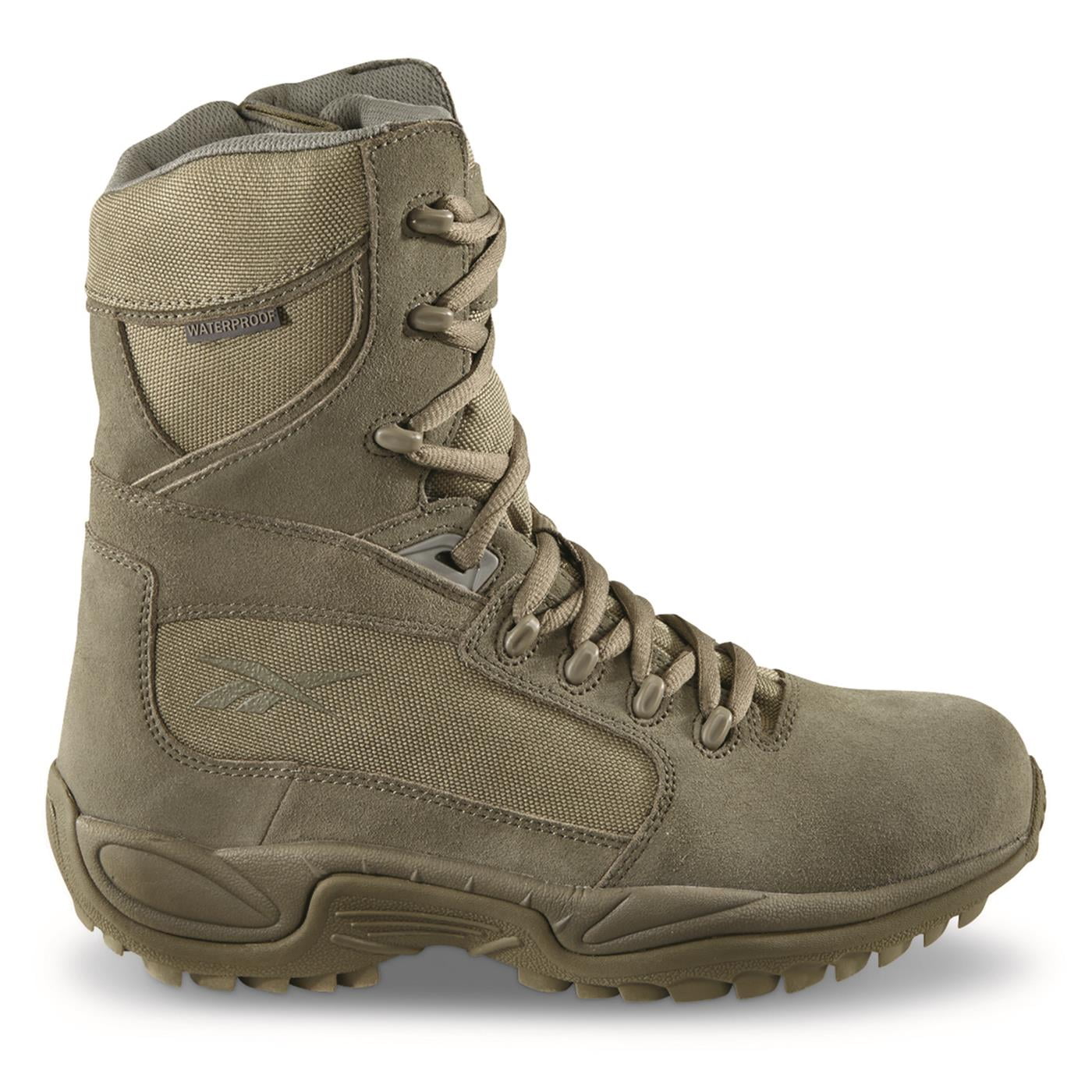 Reebok Men s ERT Waterproof Side zip Tactical Boots