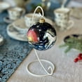 thumbnail image 7 of STP Goods White Horse Glass Christmas Ball Ornament with Panoramic Design 3.9" (10 cm) Hand-Painted Christmas Tree Ornament Collectible Christmas Tree Hanging Decoration, Symbol of 2026, Blue Red, 7 of 7