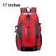 thumbnail image 1 of Naiovety al aire libre Hombres Mujeres deportiva de viaje grande Cremallera doble Senderismo Camping escolar Kits de desorden para acampar rojo Naiovety OD1053-01, 1 of 6
