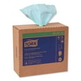 thumbnail image 5 of Tork 192475 1-Ply 9 in. x 16.5 in. Unscented Low-Lint Cleaning Cloth - Turquoise (800/Carton), 5 of 7