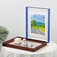thumbnail image 3 of CSChome Acrylic Photo Frame Vibrant Floating Acrylic Photo Frame: Desk Wall Art Frame (for Gallery Home Office Decoration, 1Pc), 3 of 7