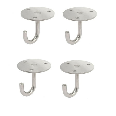 Uxcell Unique Bargainshome Bedroom Kitchen Stainless Steel Ceiling Single Hanging Hooks 4pcs Walmart Canada